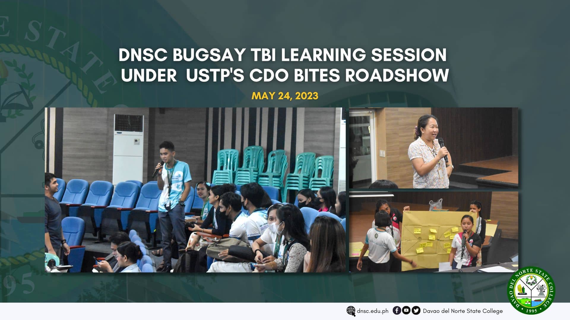 DNSC BUGSAy TBI Learning Session under USTPS CDO BITES Roadshow