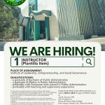 HIRING INSTRUCTOR (PLANTILLA)