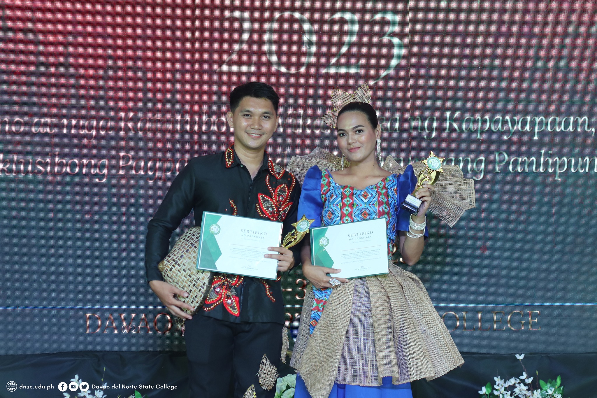 Talentong Pinoy at pagmamahal sa sariling kultura ang itinampok sa pagtatapos ng pagdiriwang ng Buwan ng Wika 2023 sa DNSC