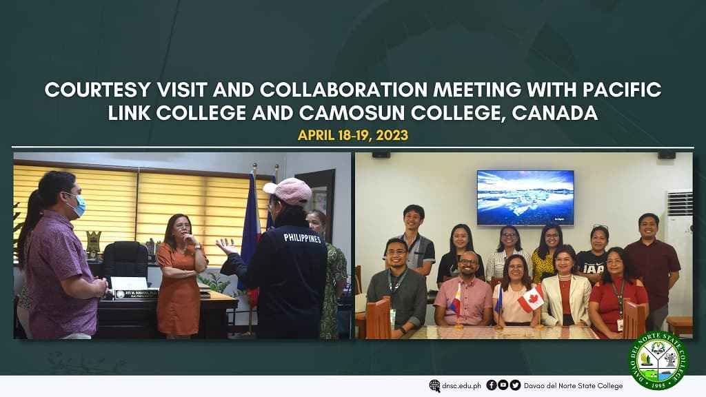 Courtesy Visit and Collaboration Meeting with Pacific Link College and Camosun College Canada