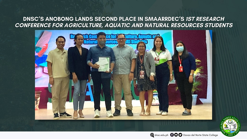 DNSC SMAARRDEC 1st Research Conference for Agriculture Aquatic and Natural Resources students