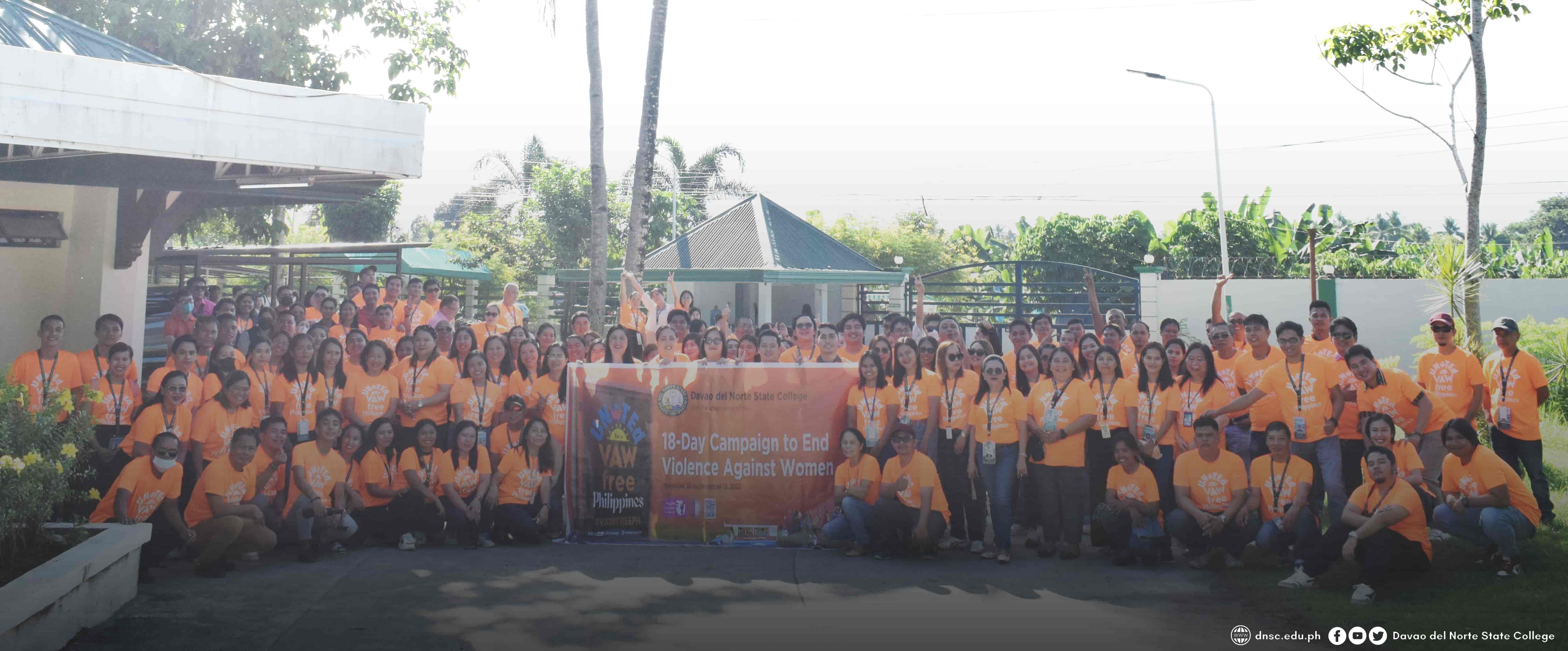 DNSC joins the nationwide 18-Day Campaign to End Violence Against Women