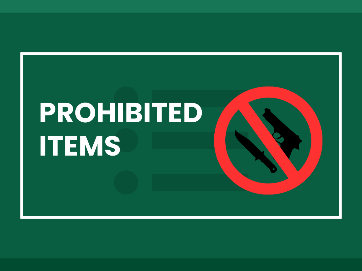 Prohibited Items