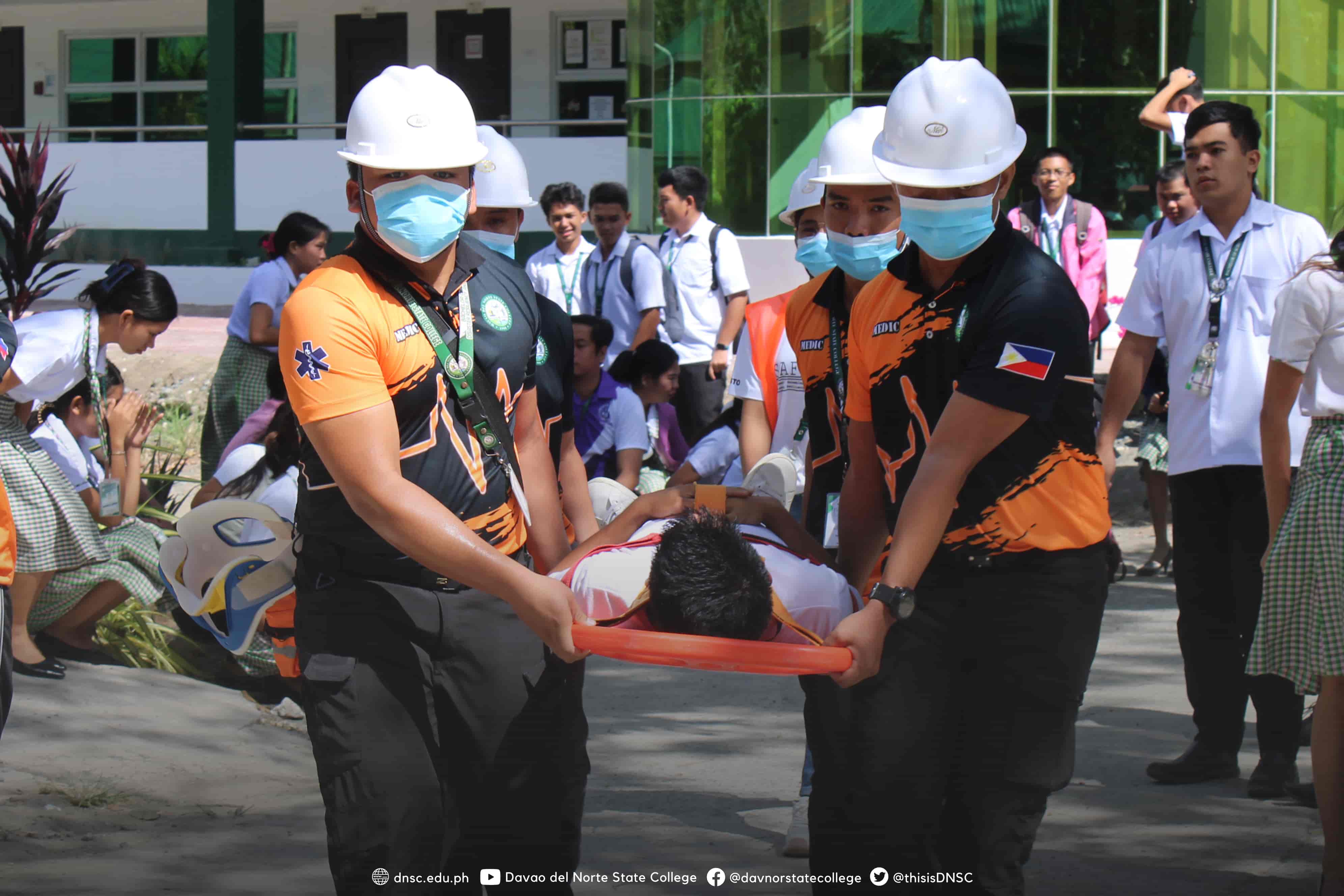 DNSC bolsters disaster preparedness, conducts Earthquake Drill, Fire Drill, and Fire Suppression Training