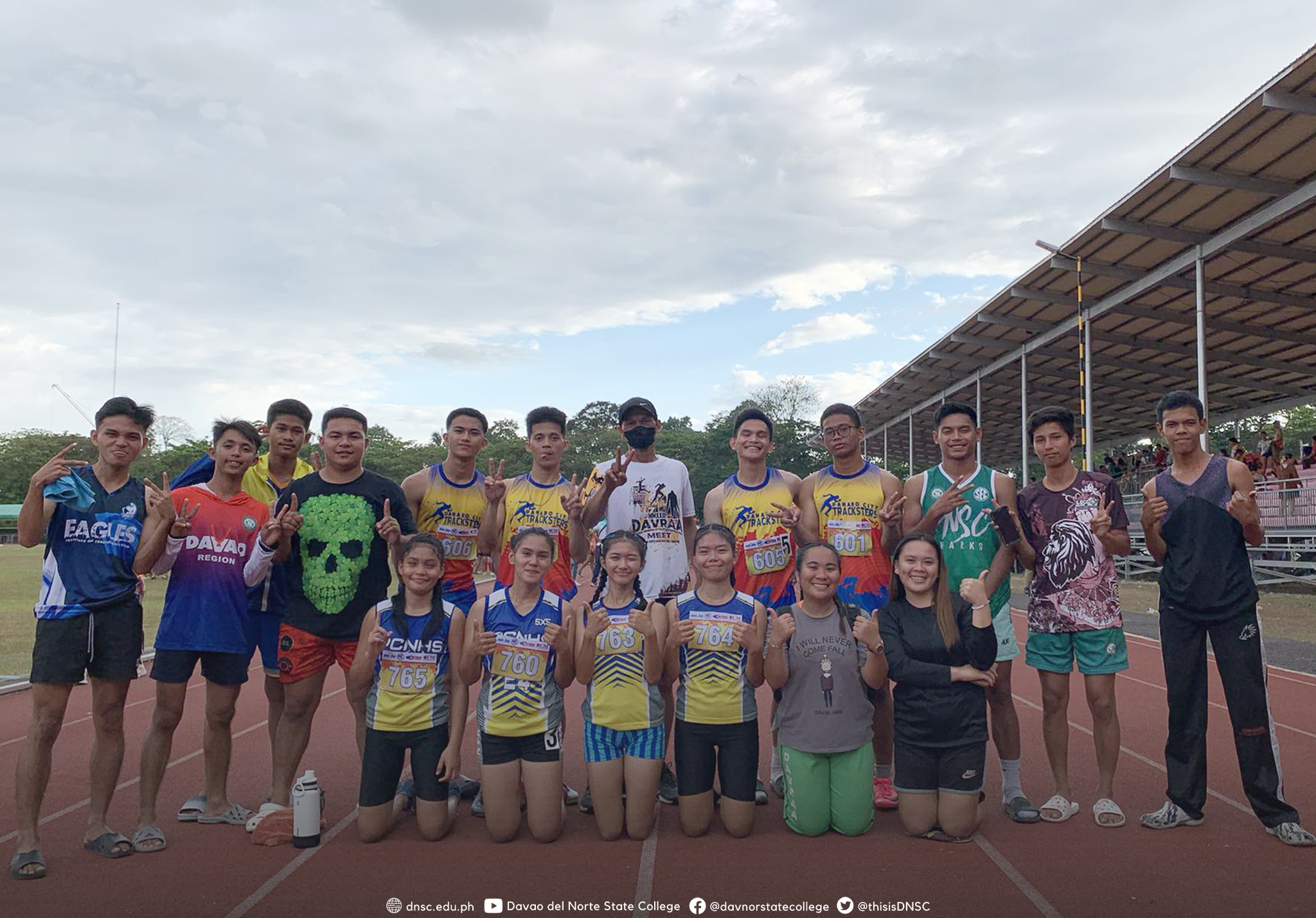 DNSC Trackers bag several awards in Araw ng Davao Athletics Festival 2024