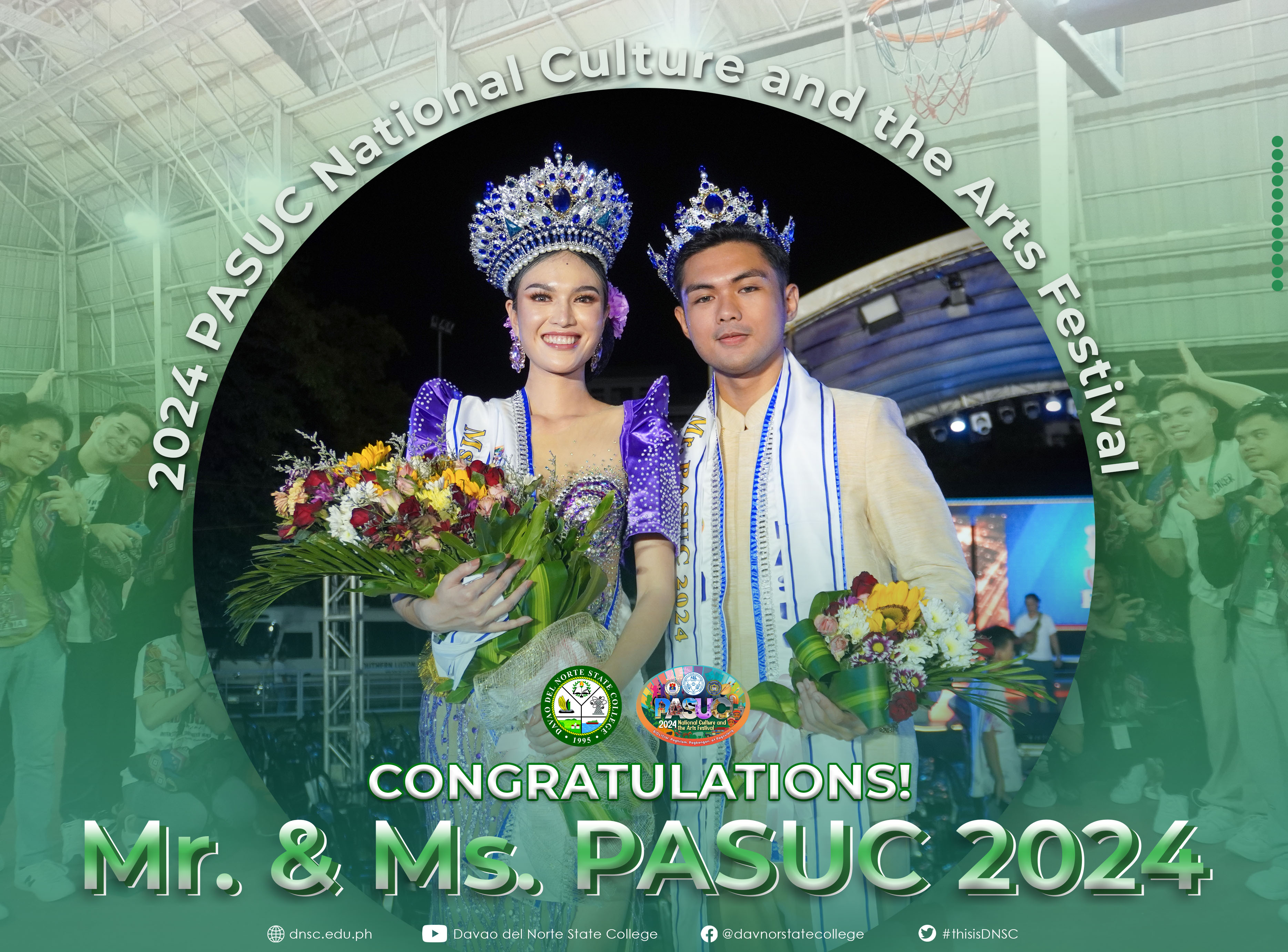 DNSC students take on the national stage, bringing home the Mr. and Ms. PASUC-NCAF crowns