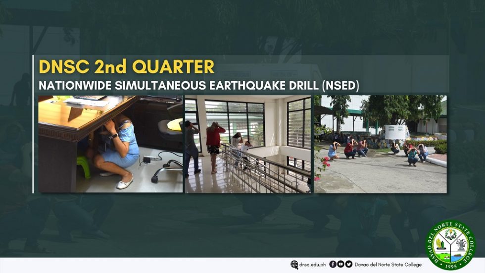 DNSC joins the Nat’l Simultaneous Earthquake Drill for the 2nd Quarter of 2022