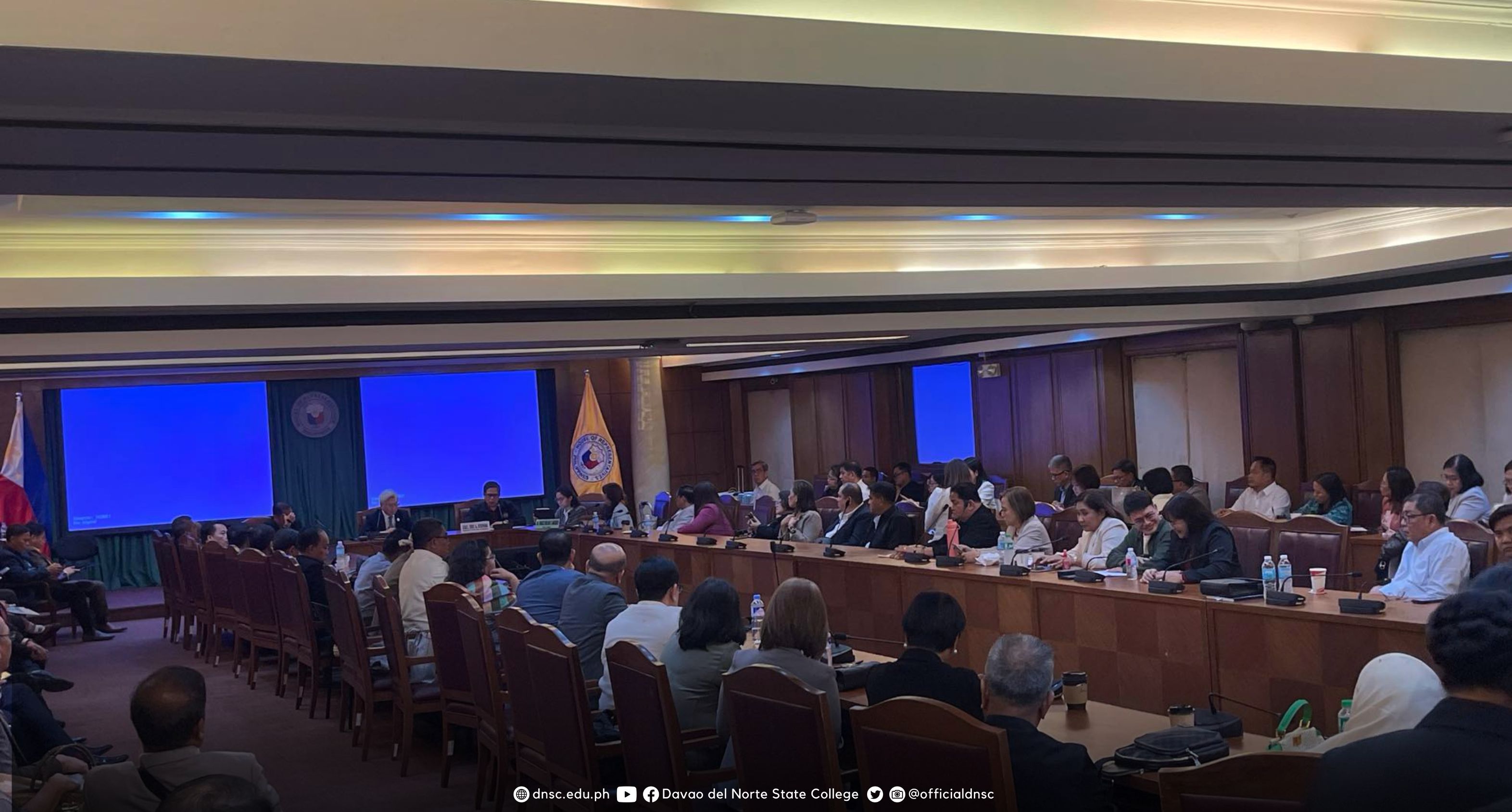 Plenary budget deliberation held on September 18. Captured by the Office of the College President.