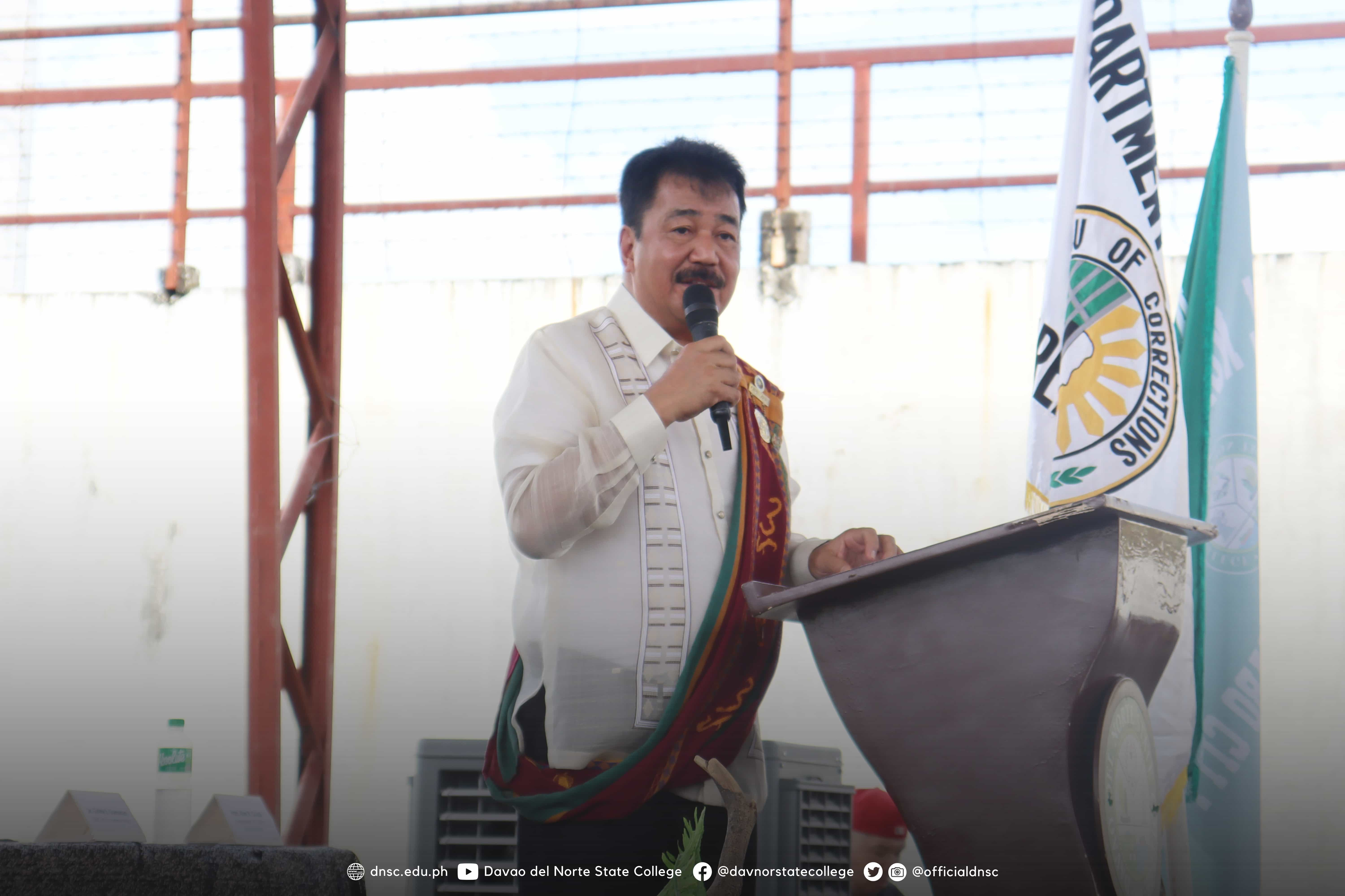 CHED Chairman J. Prospero E. de Vera III. Photo by Randy Magayon, DNSC PIO.