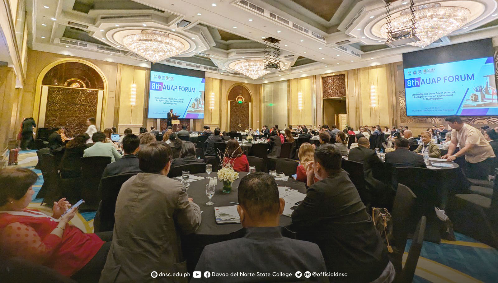 The 8th AUAP Forum last August 26. Photo courtesy the Office of the Executive Affairs.