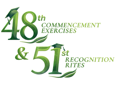 48th Commencement Exercises and 51st Recognition Rites