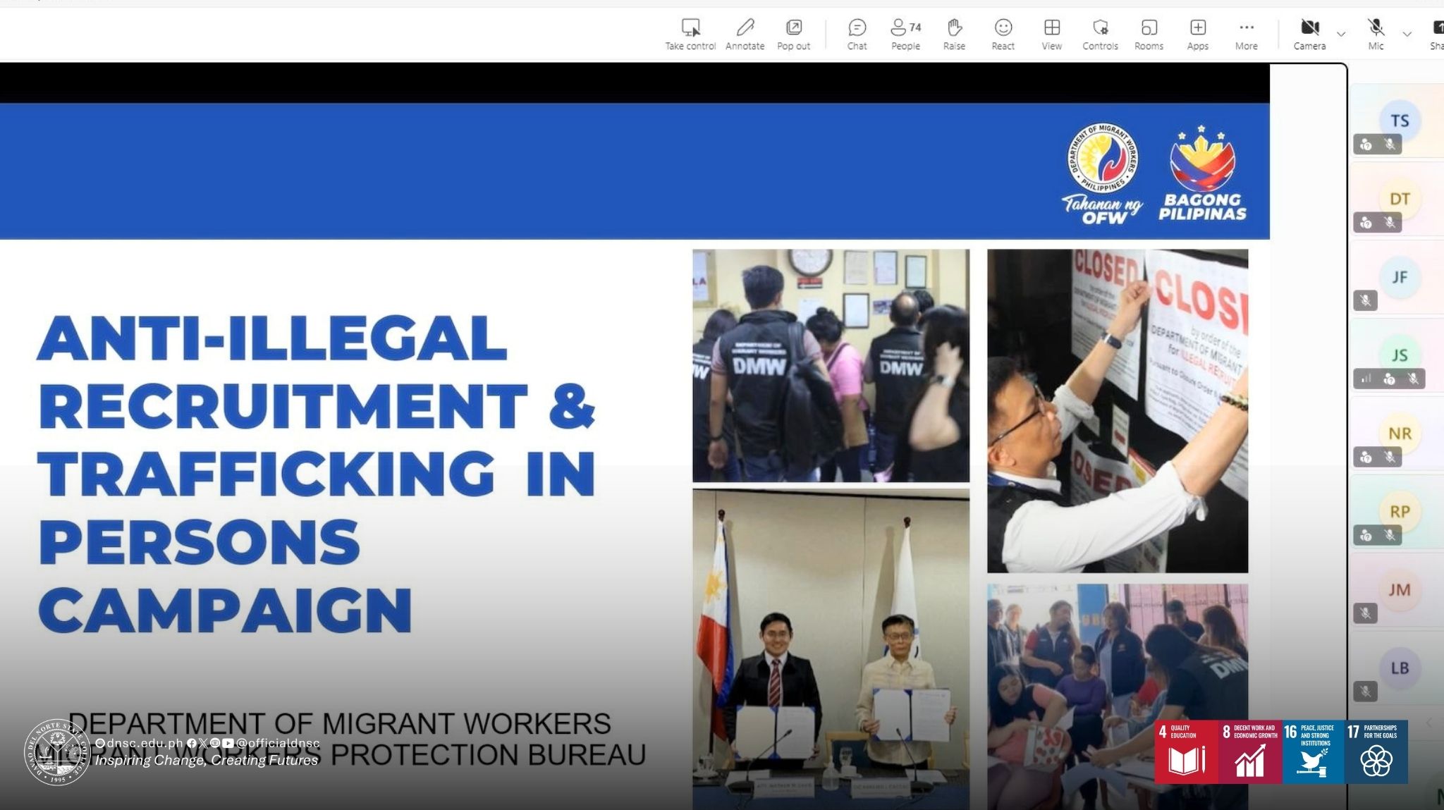 anti illegal recruitment