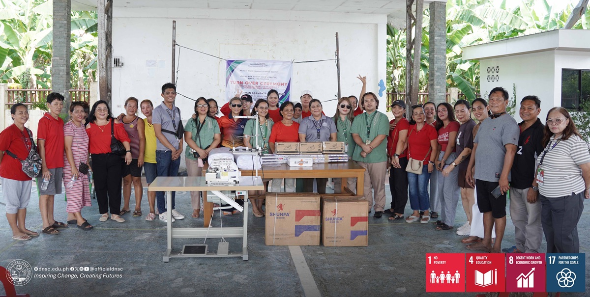 DNSC turnover of sewing machine