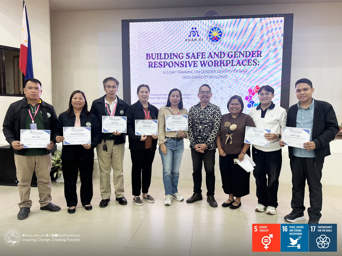 DNSC CODI members undergo capacity building for safer, gender-responsive workplace