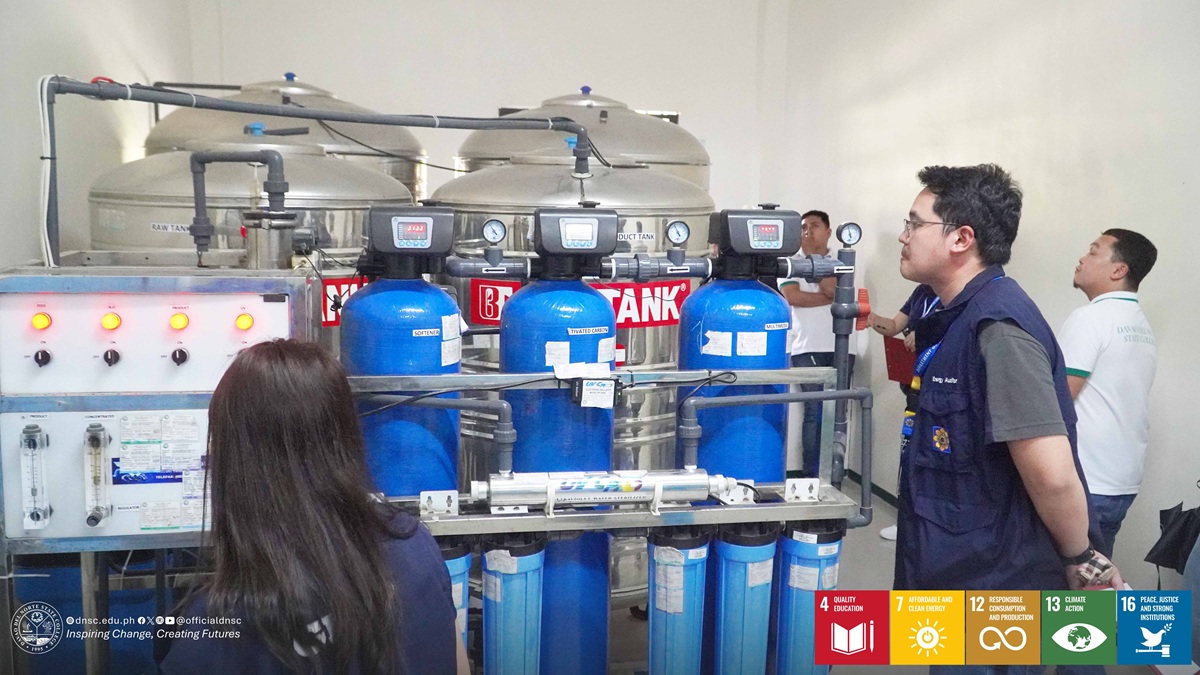 Davao del Norte State College earned a 5-star rating with a Grade A and a 99% score in the Preliminary Energy Audit conducted by DOE