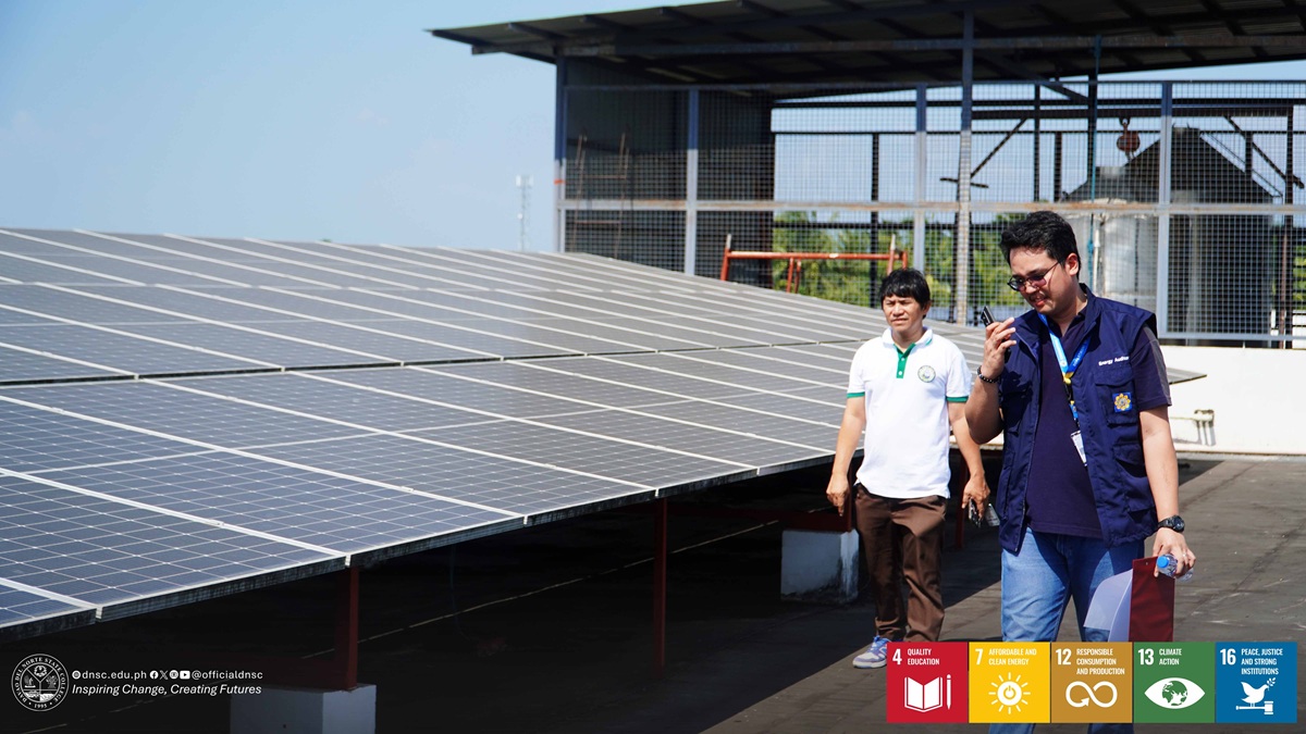 Davao del Norte State College earned a 5-star rating with a Grade A and a 99% score in the Preliminary Energy Audit c